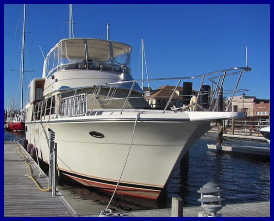 teaching on a yacht